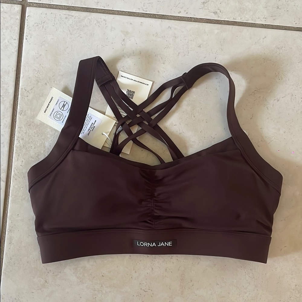 Lorna Jane Brown Sports Bra
